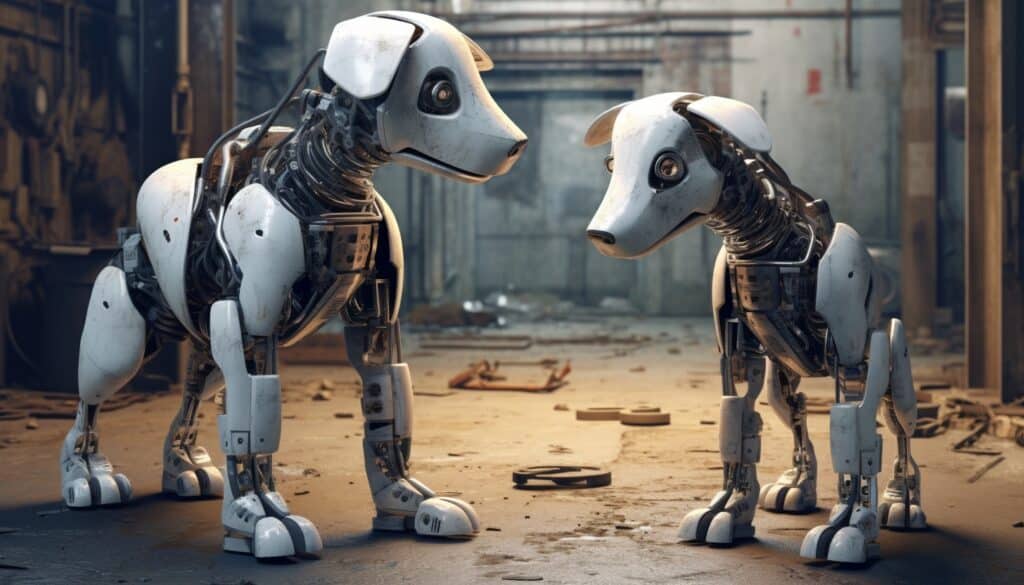 Les chiens robots : un nouveau type de compagnon pour l'homme