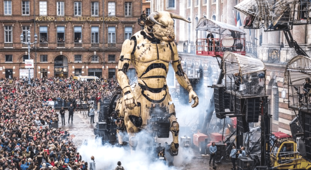 Robots géants de Toulouse : une expérience architecturale et mécanique unique